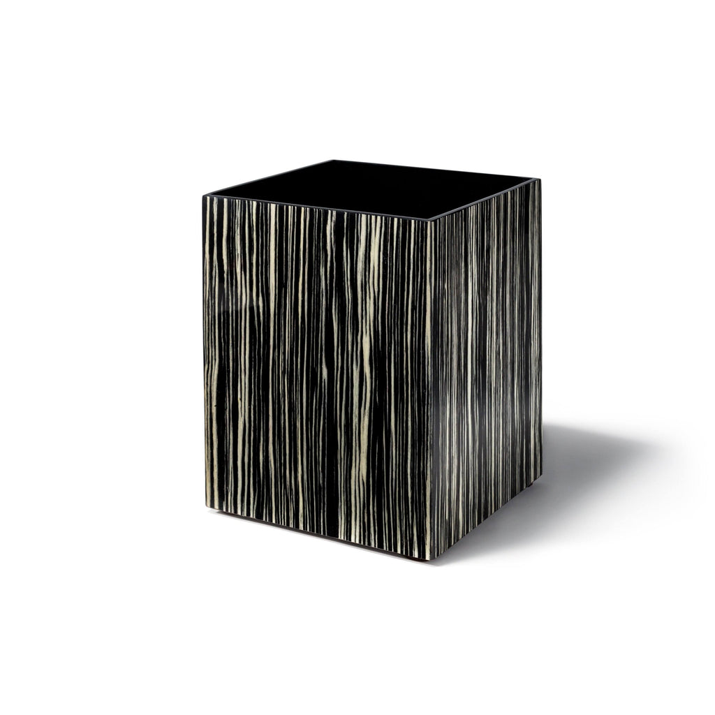 Ebano Veneer Wood Wastebin T24973