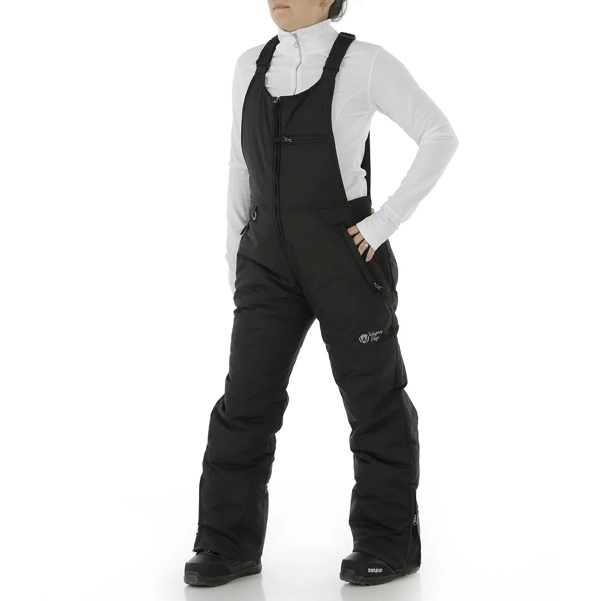 Black 3XL Snow Bib G599