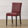 Red Leather Dining Chair G6131