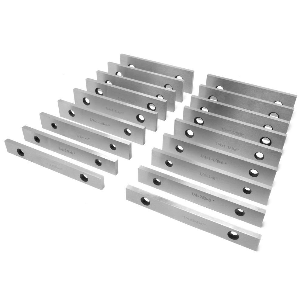 18-Piece 1/4-Inch Parallel Sets with Case P7162