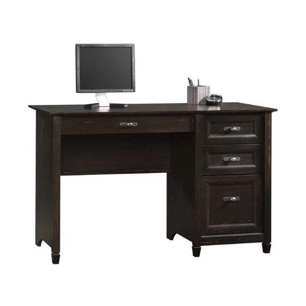 Antiqued Black Paint Finish Computer Desk E9350