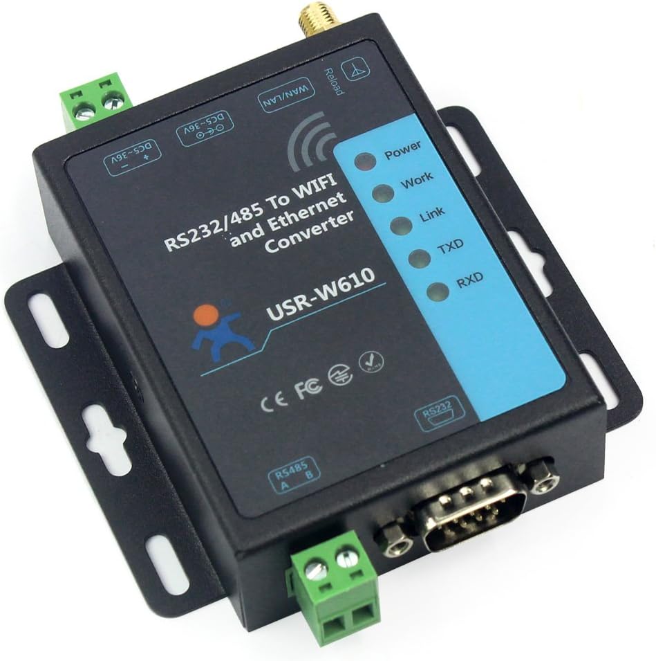 Serial to WiFi and Ethernet Converter Pack of 2 A555