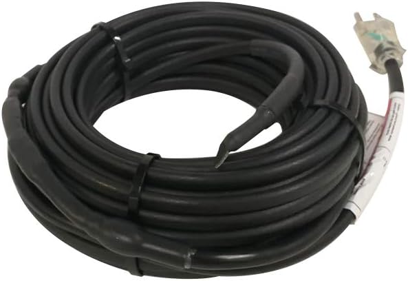 Self Regulating Pre-Assembled Heating Cable 50-feet 120V Pack of 2 O823