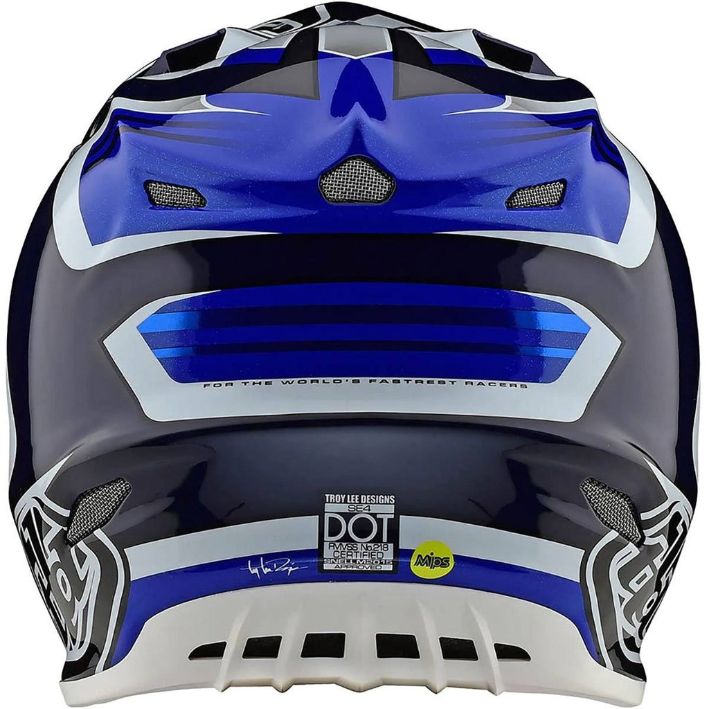Carbon Flash Blue White Helmet G95187