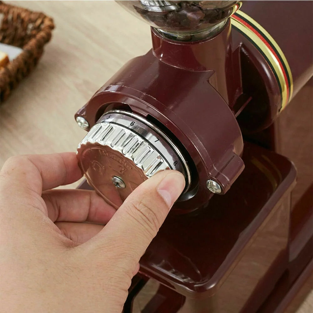 Commercial Electric Burr Coffee Grinder Y5044