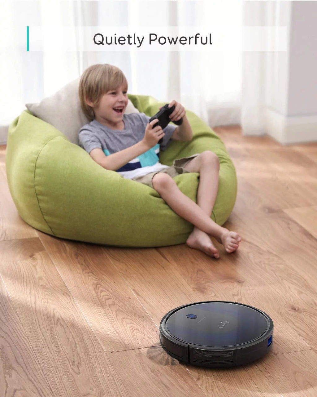 Wi-Fi Connected 2000Pa Suction Robot Vacuum Cleaner K9636