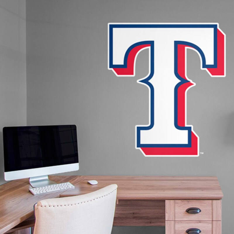 Texas Rangers Giant Removable Decal E459635