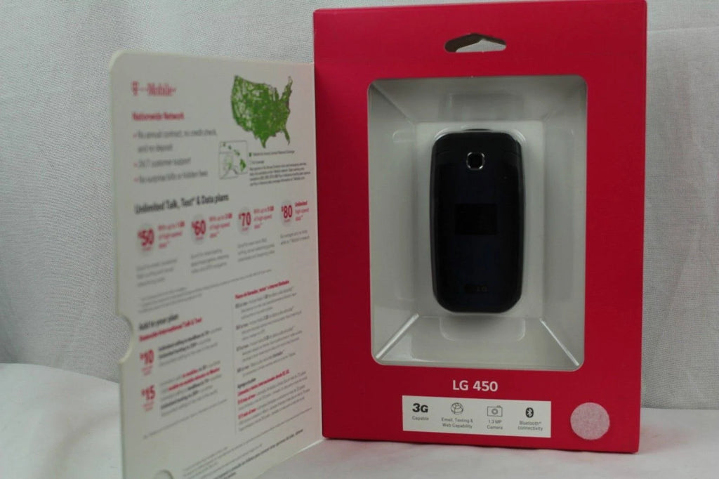 LG 450 Black - No Contract (T-Mobile) A14345