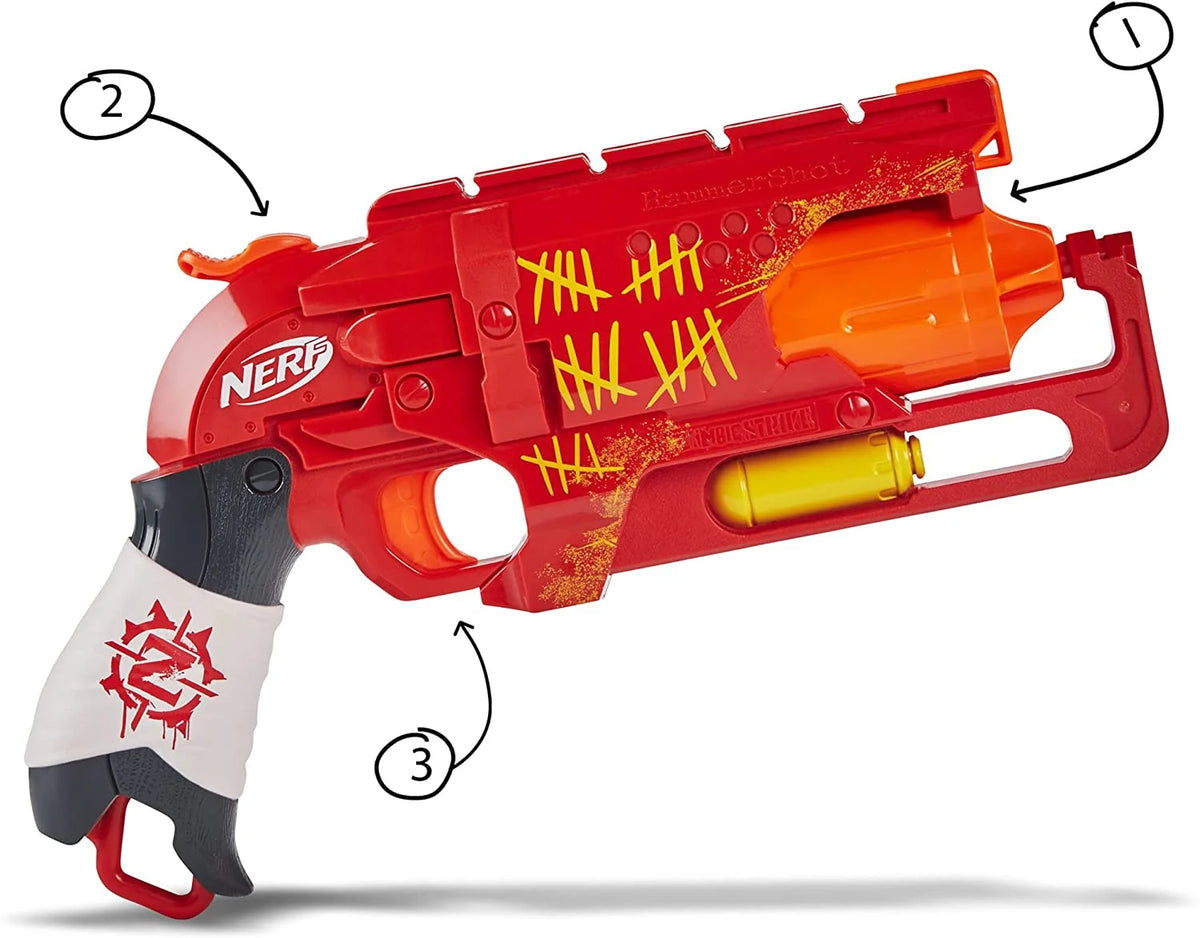 Red Color Scheme Zombie Strike Blaster K6843