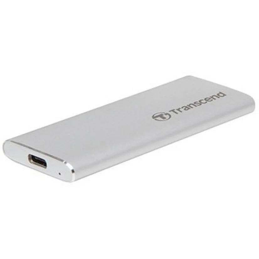500 GB Portable External Solid State Drive Silver B4433