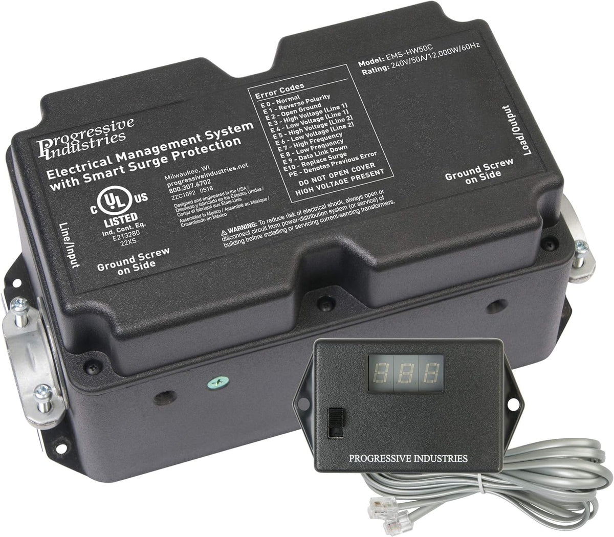 50 Amp Portable RV Surge Protector N847